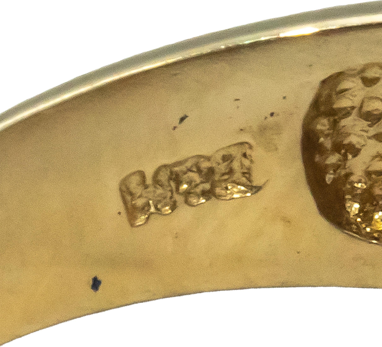 14k Yellow Gold Round Diamond and Cabochon Opal Cocktail Ring 2.96CT Size 9