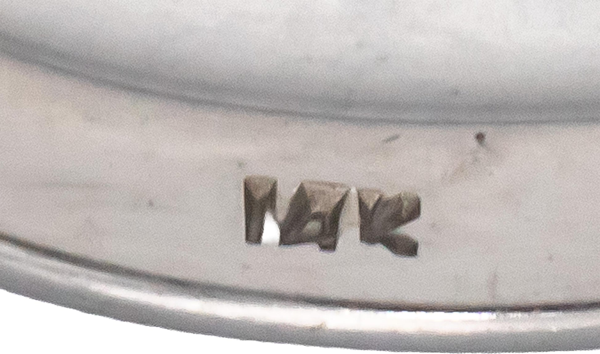 14k White Gold Round Diamond Band Ring 0.50 CT Size 6