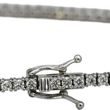 14k White Gold Round Diamond Tennis Bracelet 2.10CT