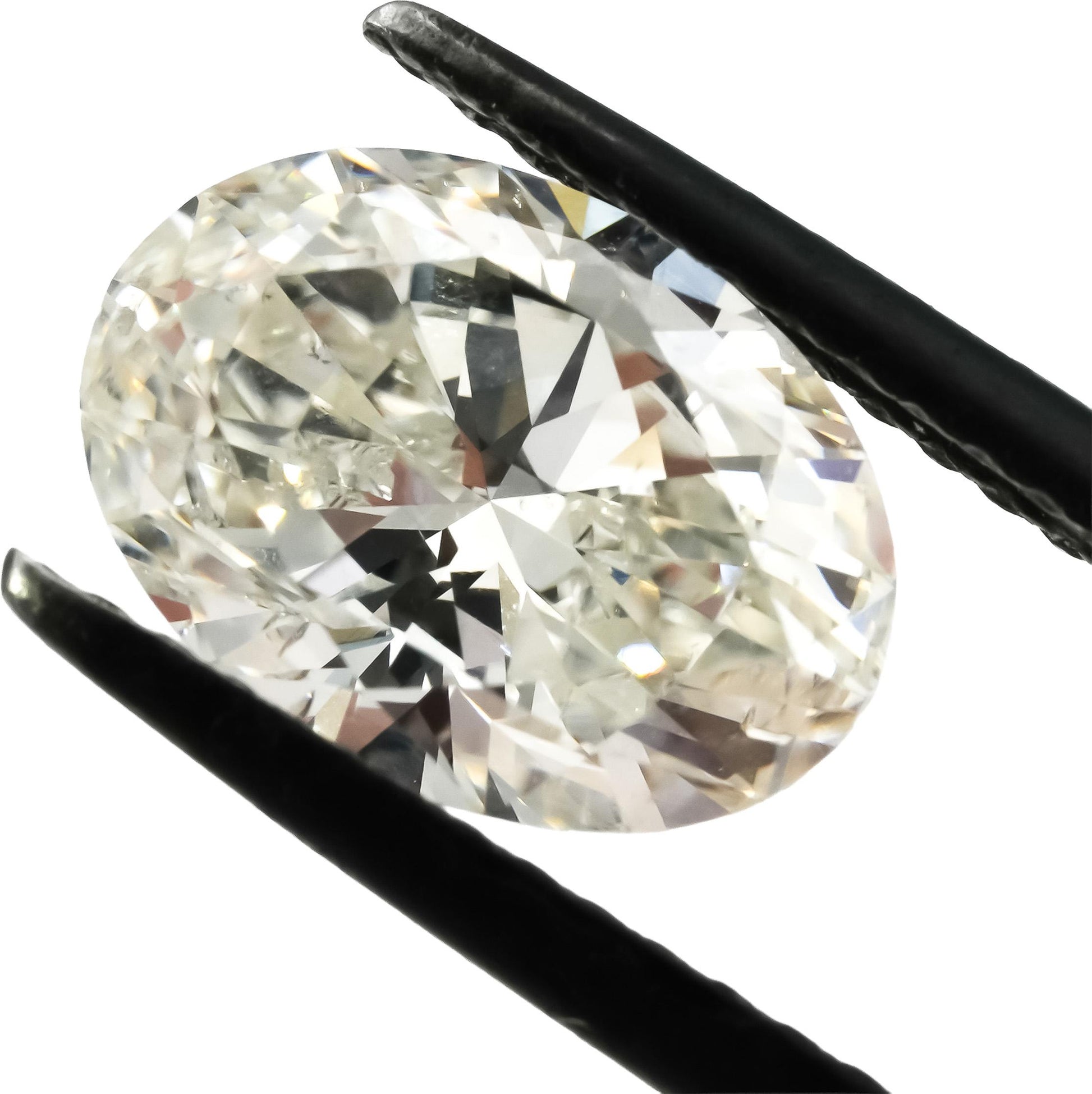GIA Certified SI2/H Oval Brilliant Cut Loose Diamond Stone 2.01CT
