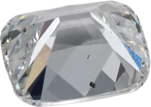 GIA Certified 1.0 Carat Old Mine Cut Diamond D Color SI1 Clarity