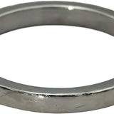 TIFFANY & CO. 950 Platinum VS Diamond Novo Band Ring 0.16CT Size 5.5 w/ Box