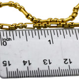 DAVID YURMAN 18k Yellow Gold 3mm Wide Chain Necklace 9700 Retail Value