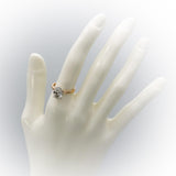 IGI 14k Yellow Gold VS1/G Oval Lab-Grown Diamond Solitaire Ring 2.38CT Size 5.75