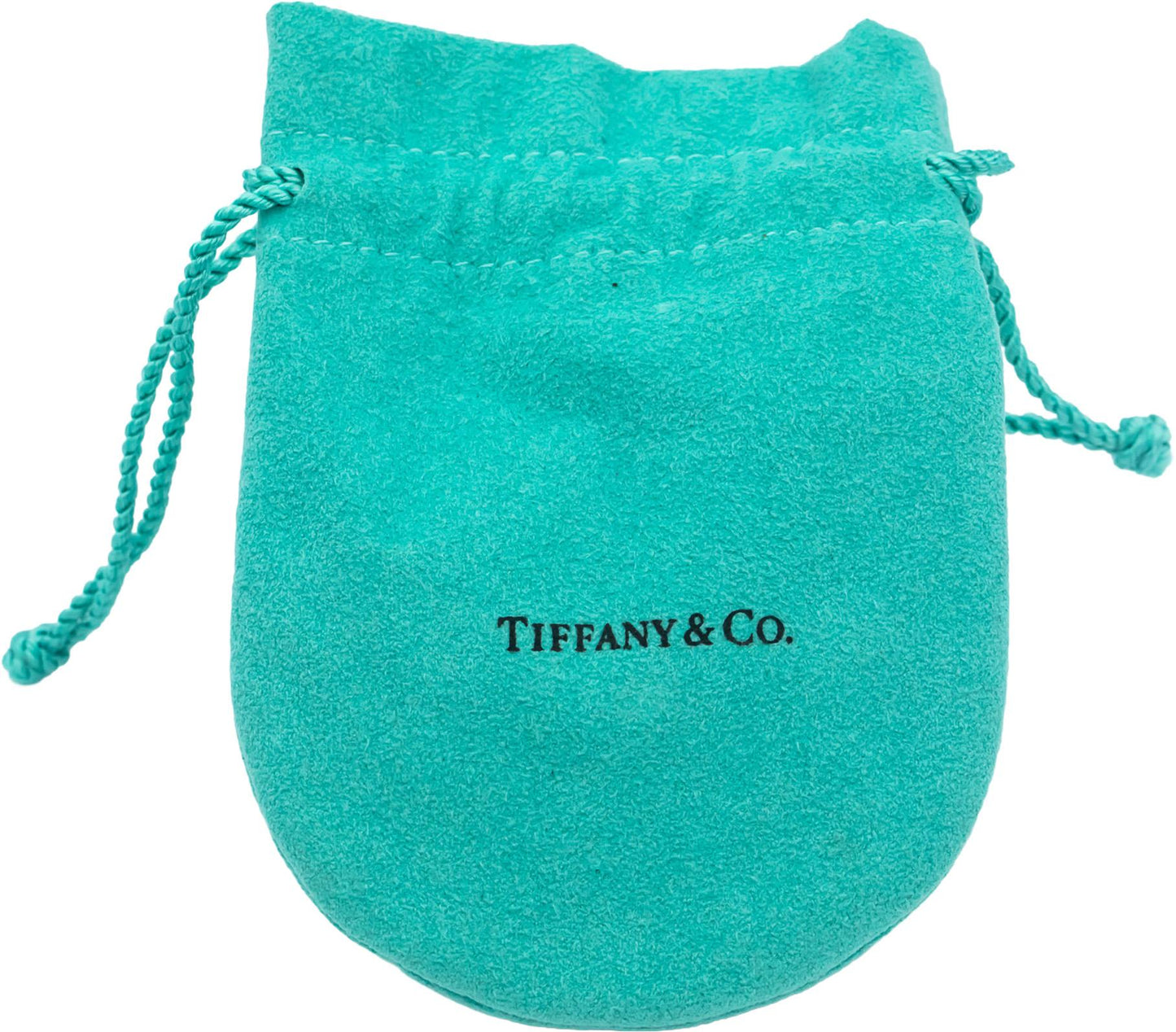 TIFFANY & CO. Sterling Silver 18k Gold Bridle Link Bracelet w/ Pouch