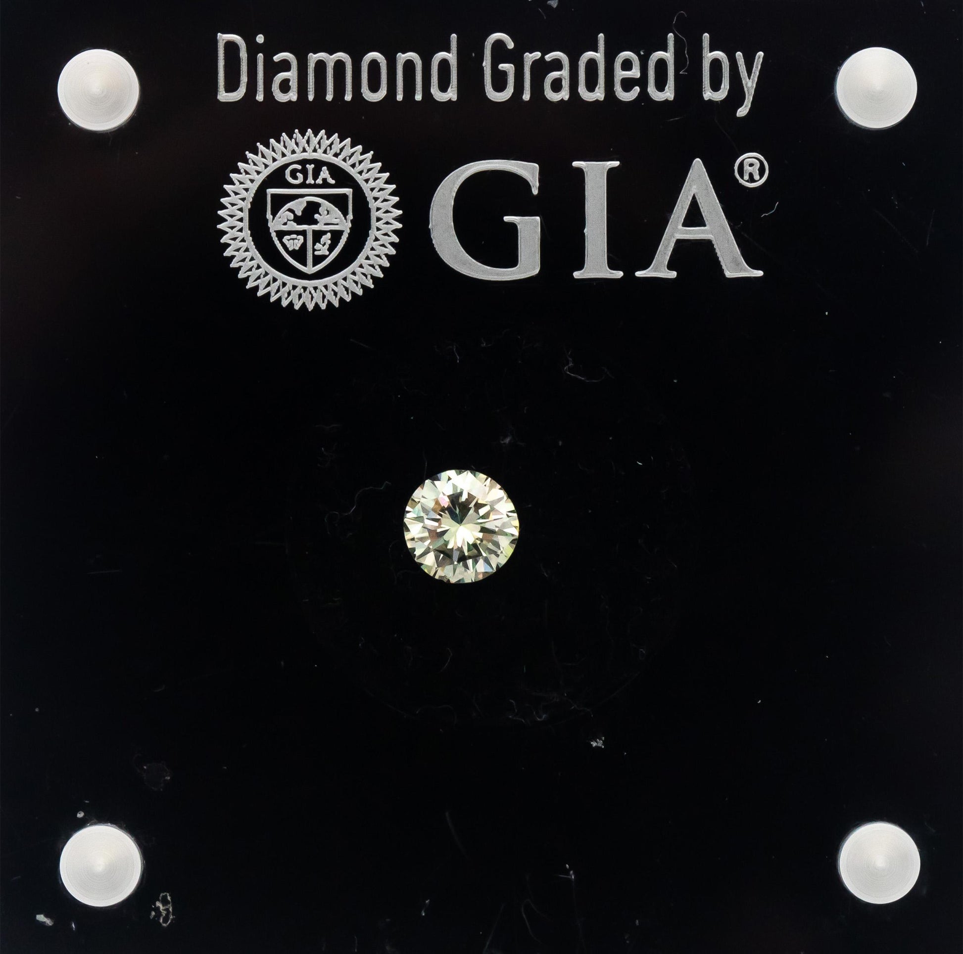 GIA Certified SI1/S-T Round Brilliant Loose Diamond 0.65CT