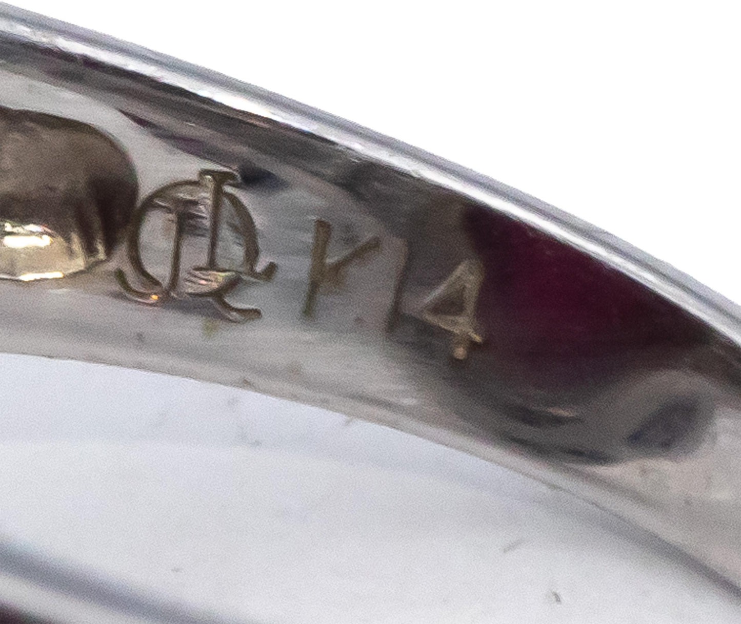 CGL Certified 14k White Gold Cabochon Ruby & Round Diamond Ring 10.85CT Size 7