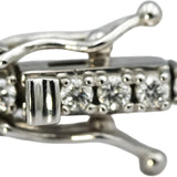 14k White Gold Round Diamond Tennis Bracelet 2.10CT