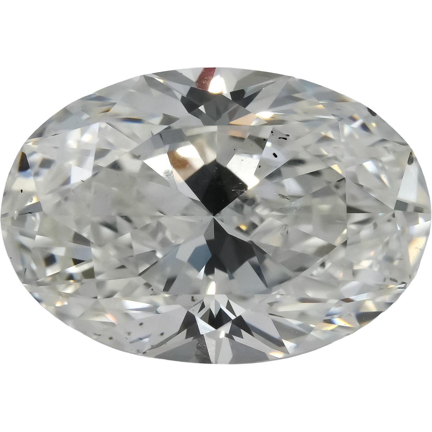 GIA Certified SI1/F Oval Brilliant Diamond Loose Stone 5.01CT