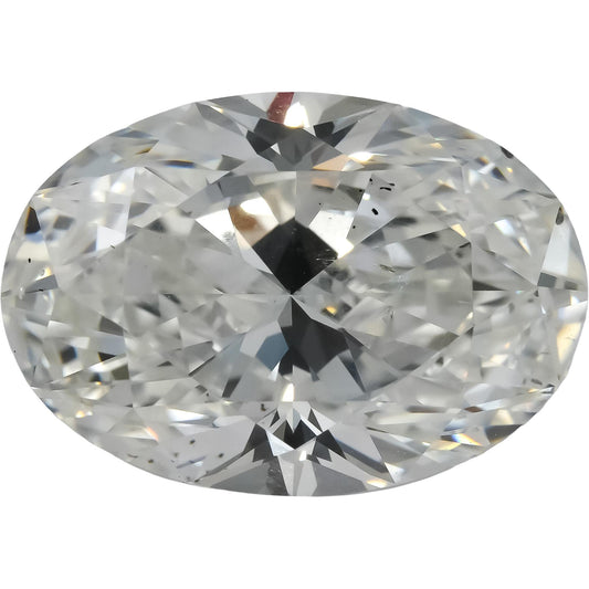 GIA Certified SI1/F Oval Brilliant Diamond Loose Stone 5.01CT