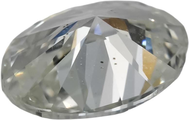 GIA Certified SI1/G Oval Brilliant Cut Diamond Loose Stone 2.0CT