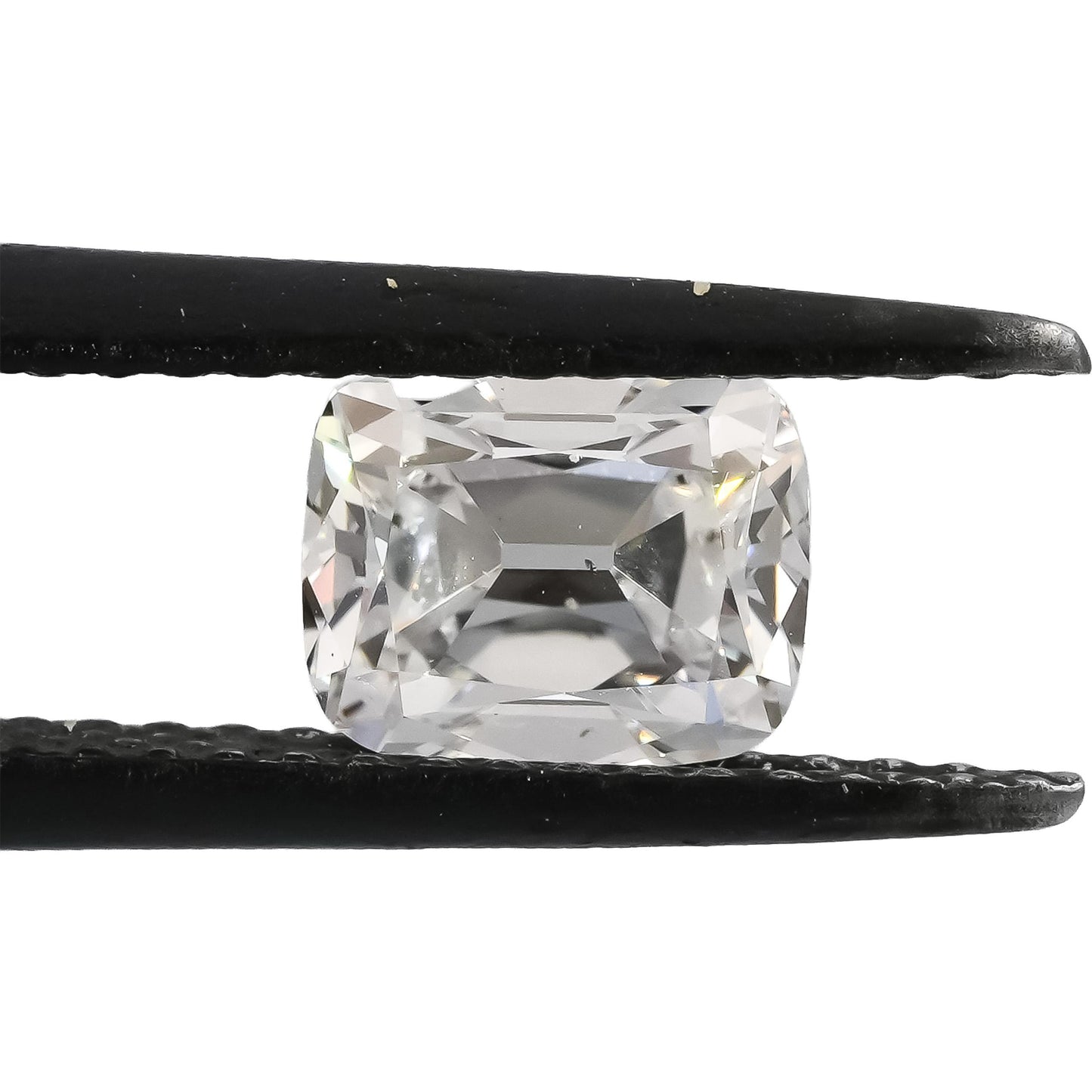 GIA Certified 1.0 Carat Old Mine Cut Diamond D Color SI1 Clarity