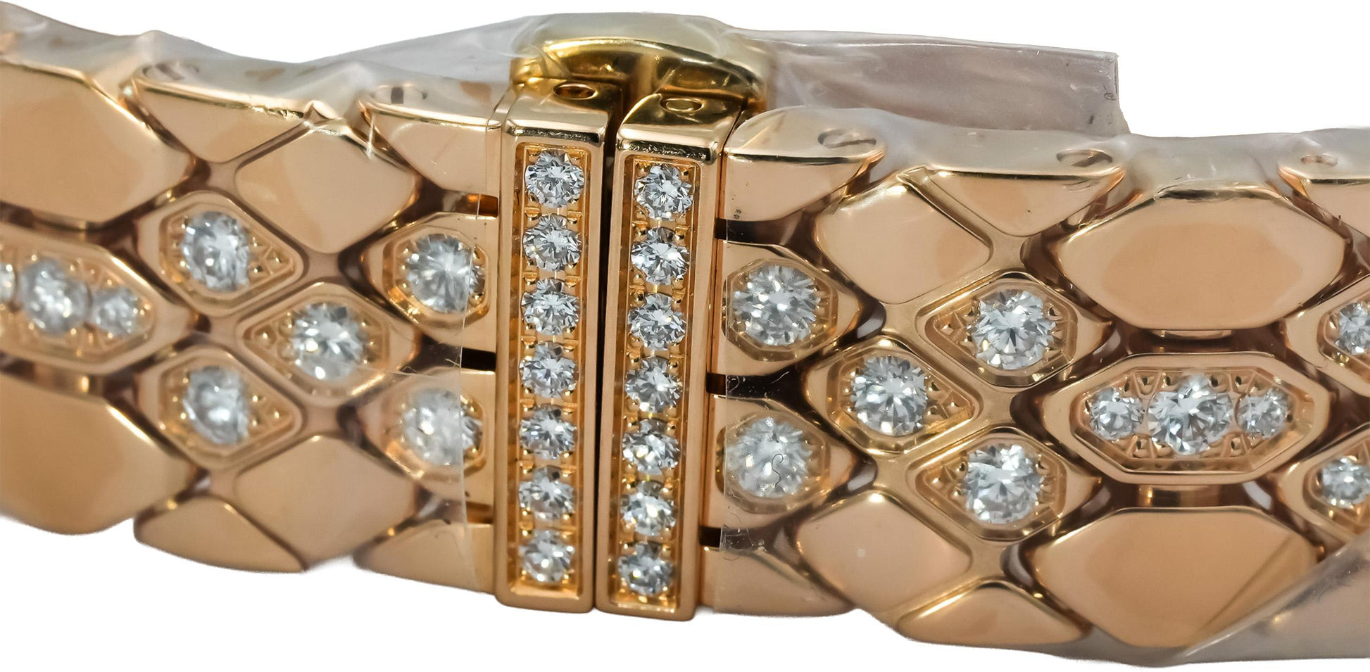 BVLGARI 18k Rose Gold Serpenti Seduttori All Factory Ladie's Watch w/ B & P $55k