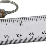 TIFFANY & CO. Platinum & 18k Gold Lucida Diamond Soleste Ring .63CT