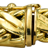 TIFFANY & CO. 18k Yellow Gold Byzantine Bracelet 9.5mm Wide