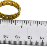 TIFFANY & CO. 18k Gold T True 5.5mm Wide Ring Size 8 w/ Box 2900.00 Retail