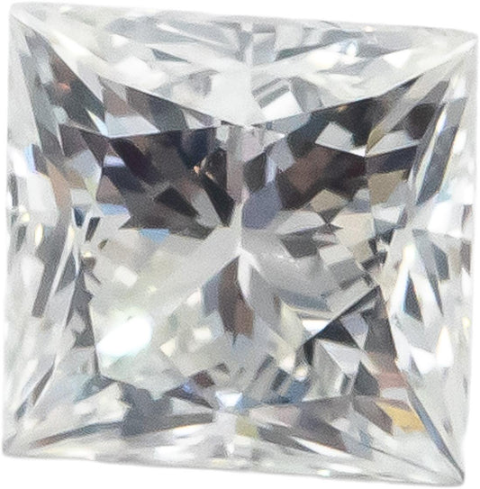 GSI Certified 0.60CT SI1/I Leo Princess Diamond Loose Stone w/ Report