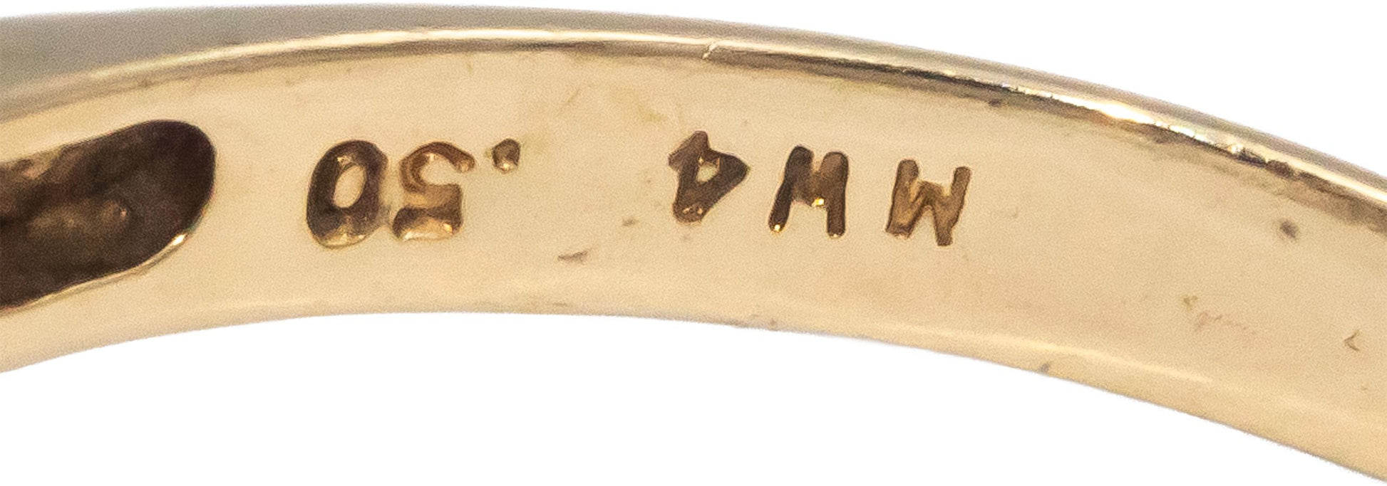Diamond Round Cut 10k Yellow Gold Cocktail Ring 0.50CT Size 9.5
