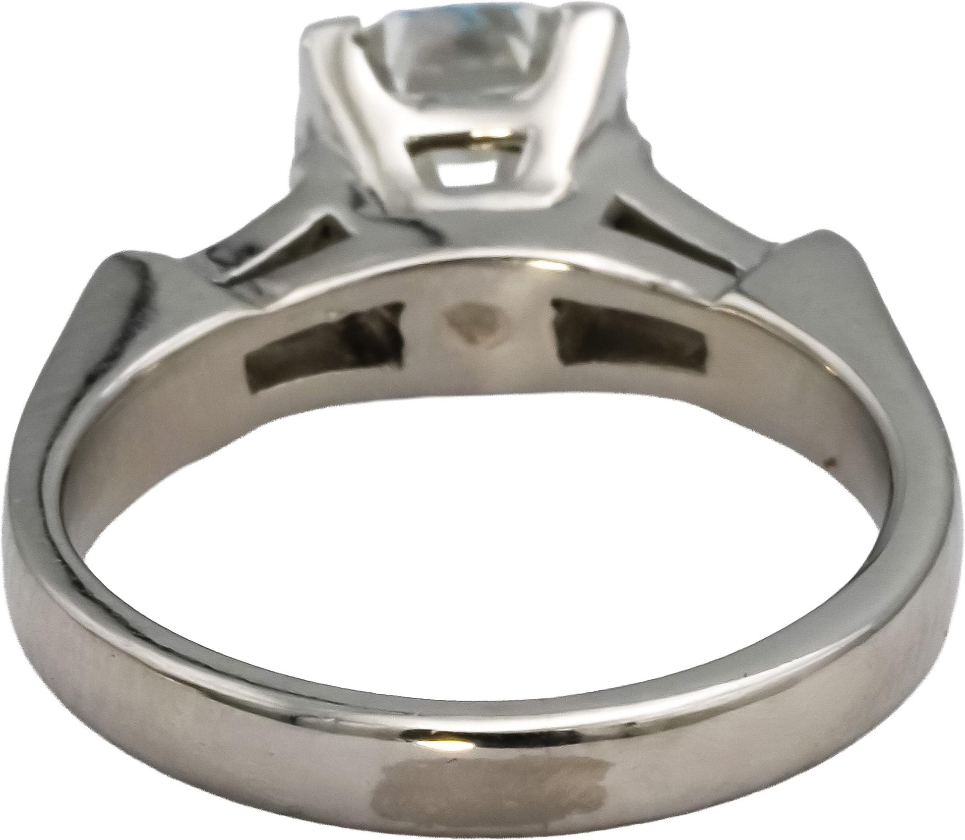 GIA Platinum SI1/J Old Mine Diamond Engagement Ring 2.32CT w/ 2.02CT Center