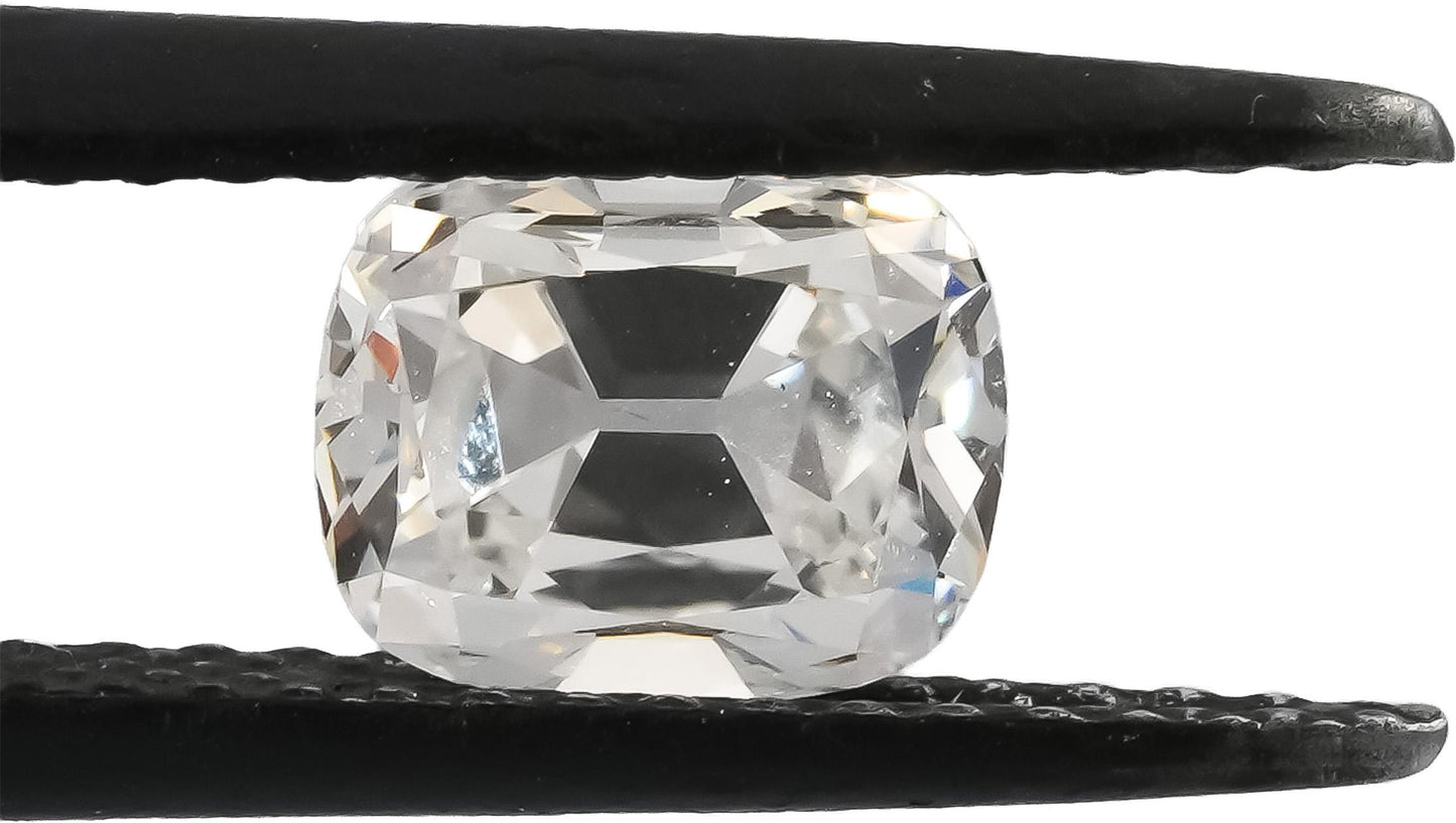 GIA Certified VS1 Clarity E Color Old Mine Cut Diamond Loose Stone 1.02CT