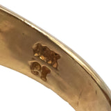 10k White and Yellow Gold Round Diamond Cluster Cocktail Ring 1.0CT Size 7