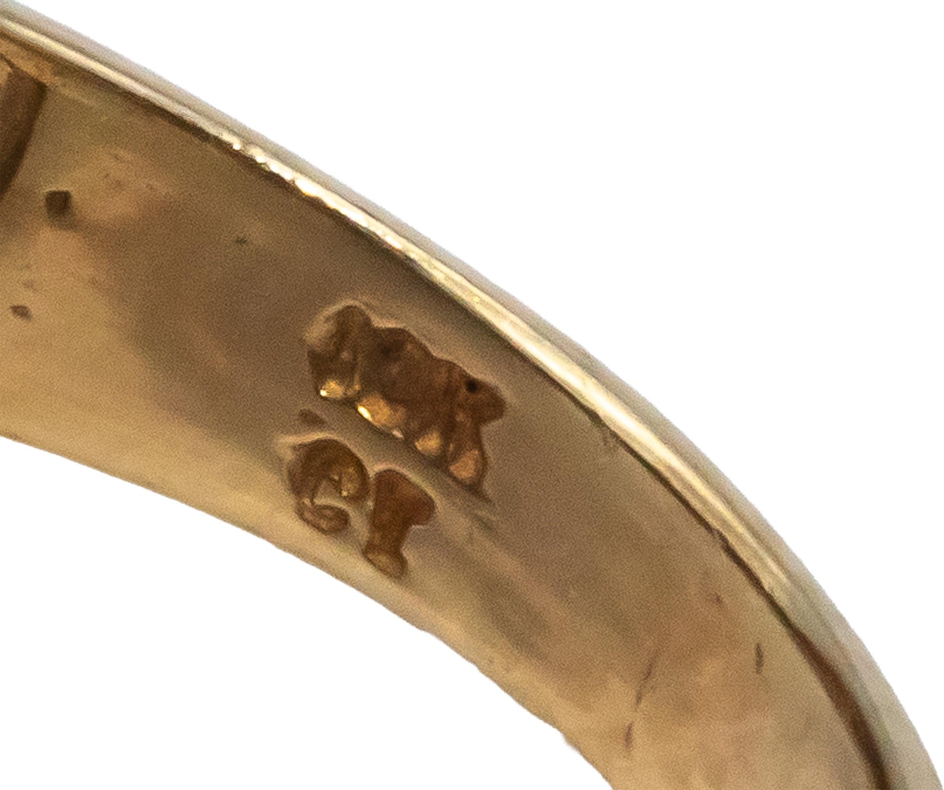 10k White and Yellow Gold 1.0CT Round Cut Diamond Cluster Ring Size 7