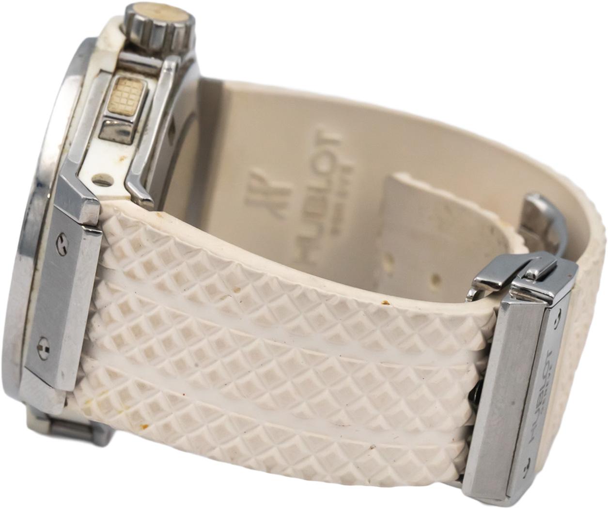 HUBLOT Big Bang Stainless Steel Diamond Chronograph Automatic Watch 41mm