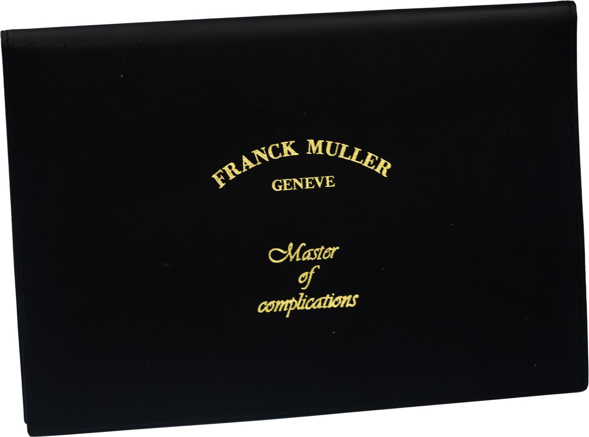 FRANCK MULLER Cintree Curvex "Black Croco" PVD Automatic Watch w/ Box & Papers