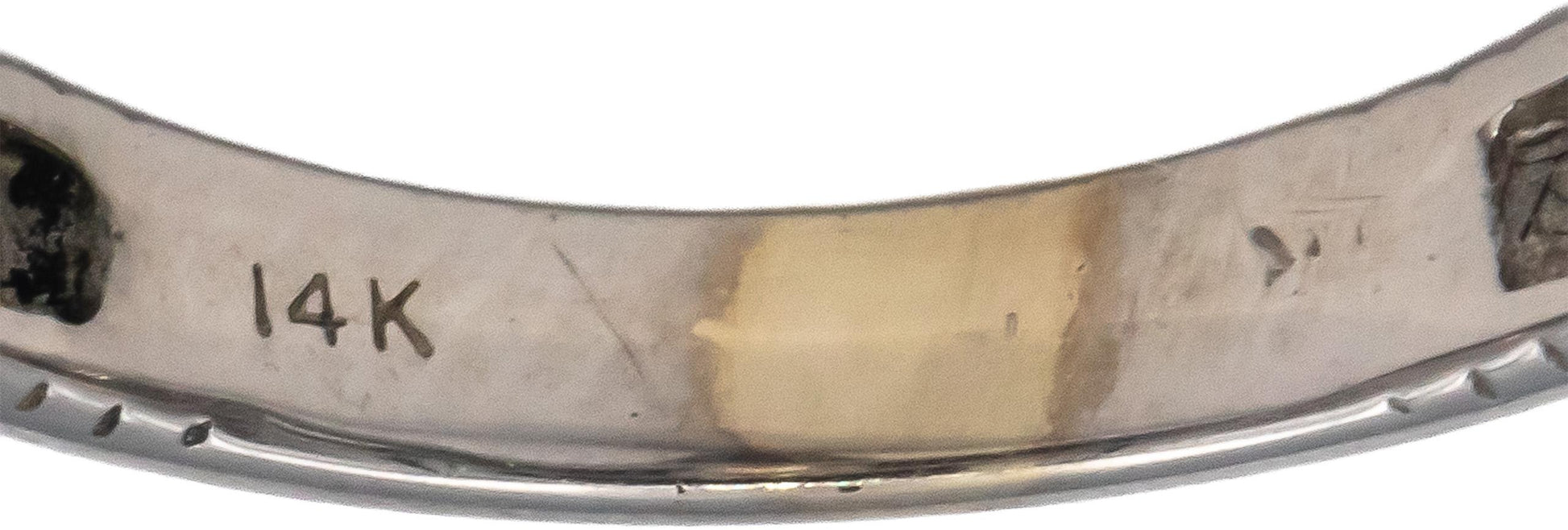 14k White Gold Old European Diamond Engagement Ring 2.68CT w/ 1.93CT Center