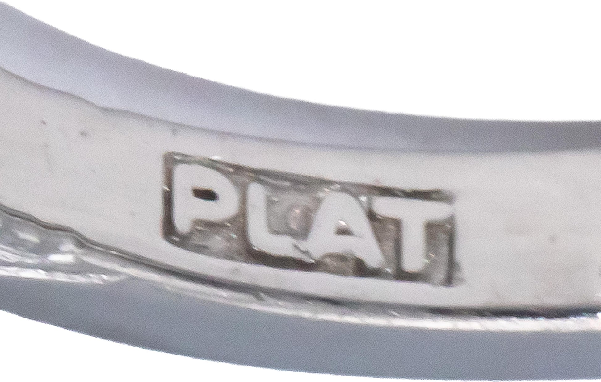 TACORI Platinum Blue Sapphire & Diamond Cocktail Ring 2.48CT Size 6.25