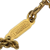 TIFFANY & CO. Vintage 18k Yellow Gold Puffed Heart Pendant Necklace