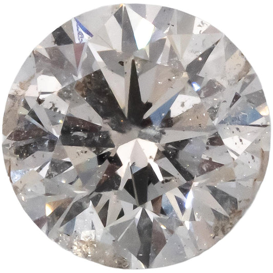 GIA Certified SI2/K Round Brilliant Diamond Loose Stone 4.98CT