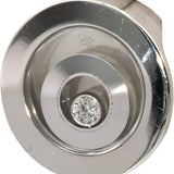 CHOPARD 18k White Gold Happy Spirit Diamond Double Round Earrings