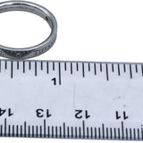 TIFFANY & CO. Platinum VS Round Diamond Band Ring 0.06CT Size 8.25