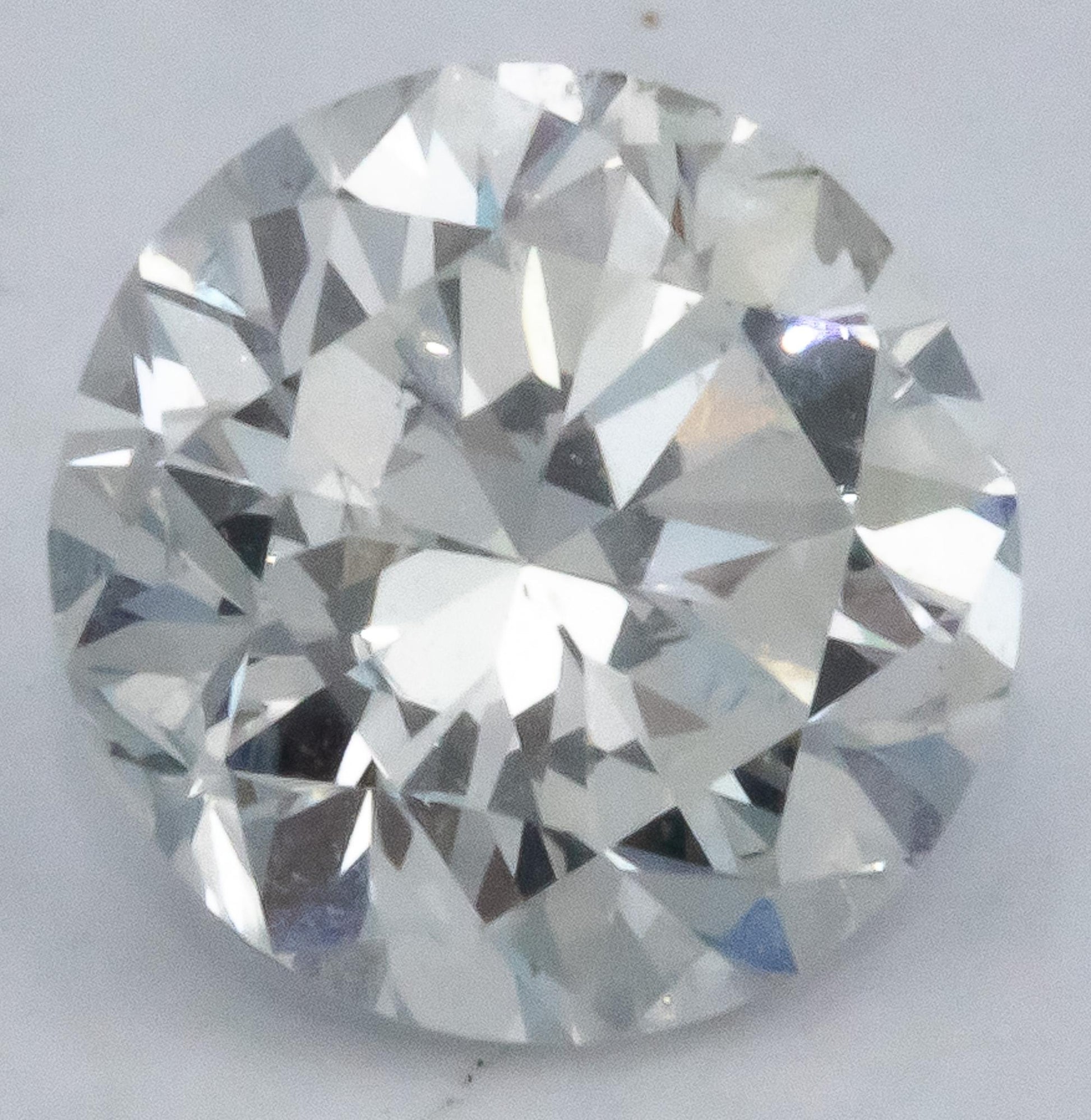 GIA Certified SI1/F Round Brilliant Loose Diamond w/ Report 1.03CT