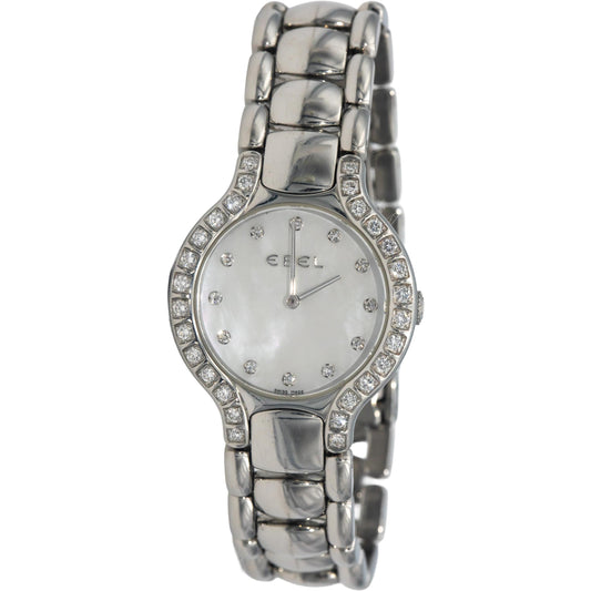 EBEL Beluga 915748-20 Stainless Steel 0.55CT Diamond & MOP Dial Quartz Watch