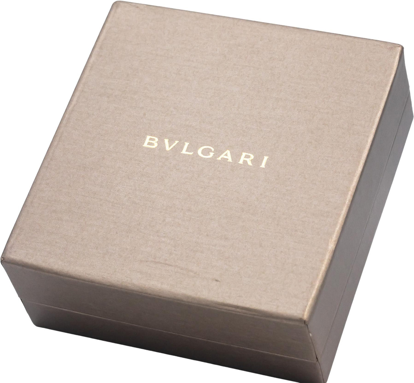 BVLGARI Round Diamond 18k White Gold Pendant Necklace w/ Box .07CT $6300 Retail