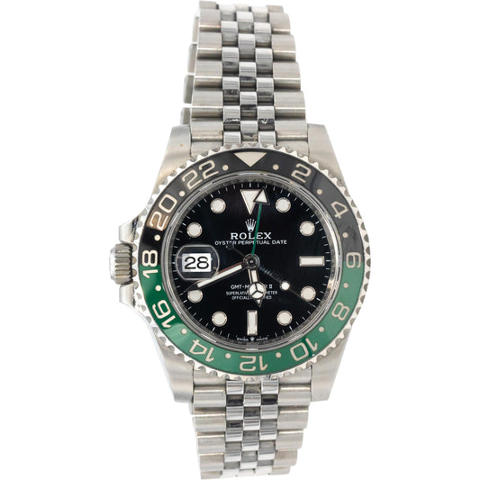 ROLEX GMT-Master II 126720VTNR "Sprite" Stainless Steel Watch w/ Card No Box