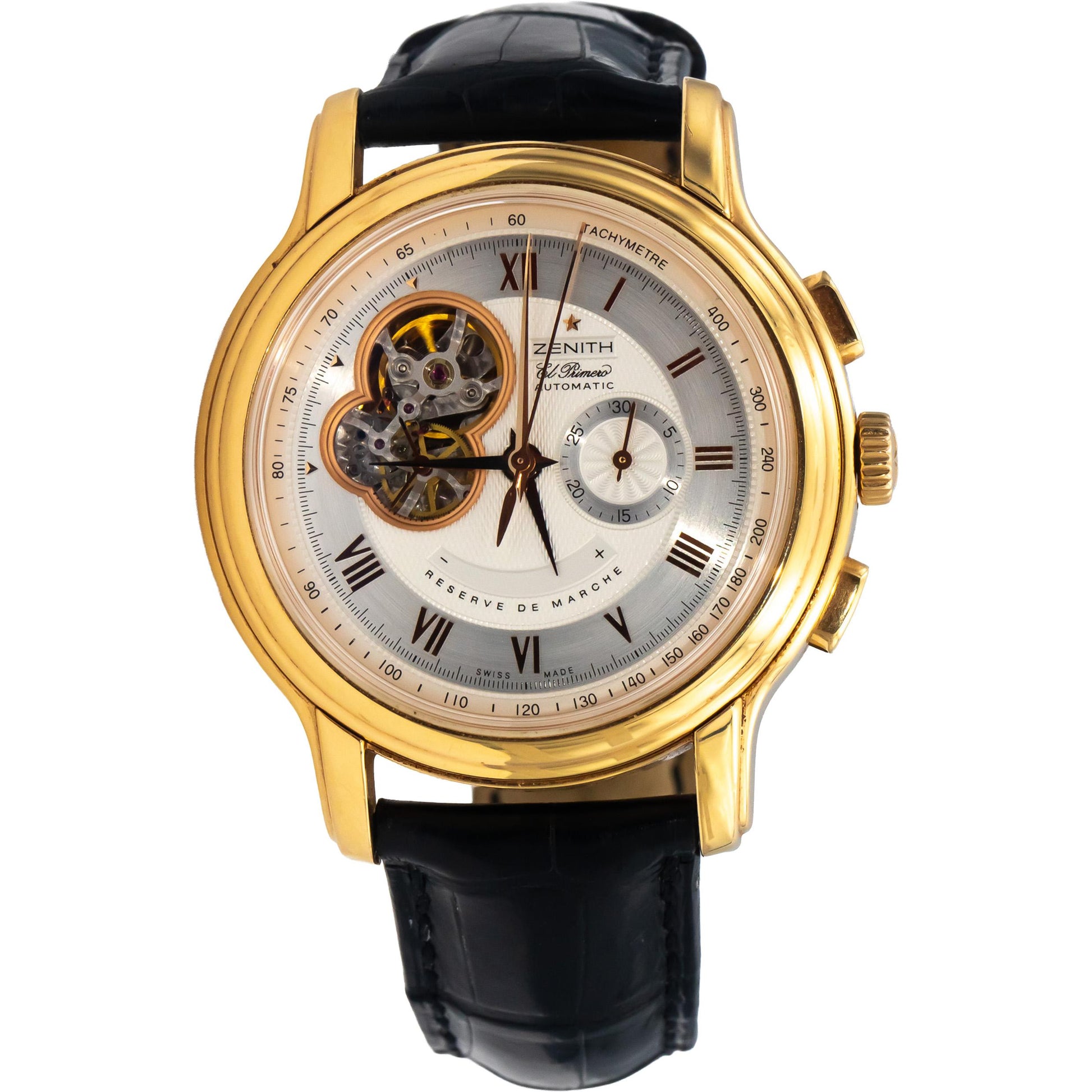 ZENITH 18k Rose Gold Chronomaster El Primero 45mm Automatic Men's Watch