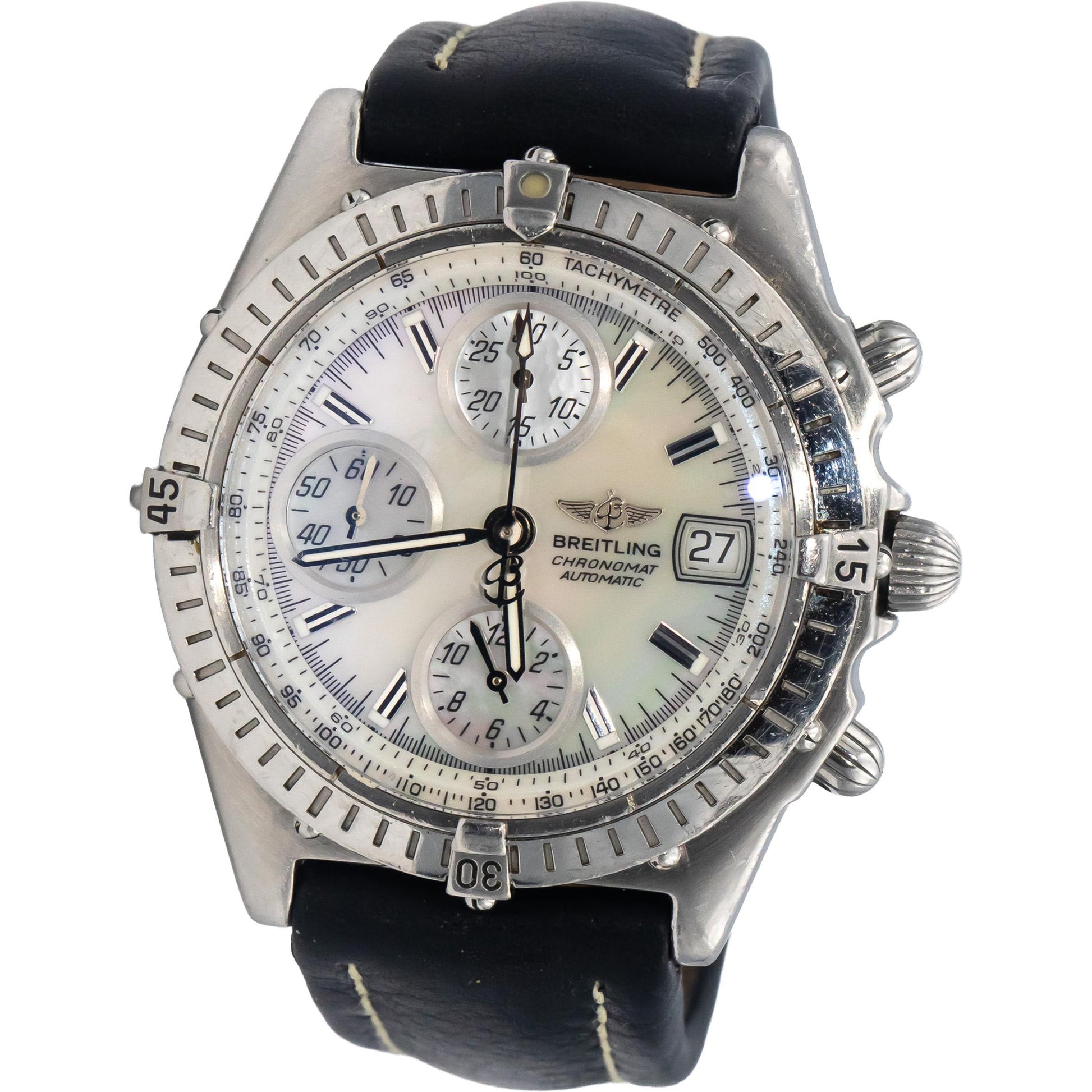 BREITLING Stainless Steel Chronomat A13350 Automatic Men's Watch