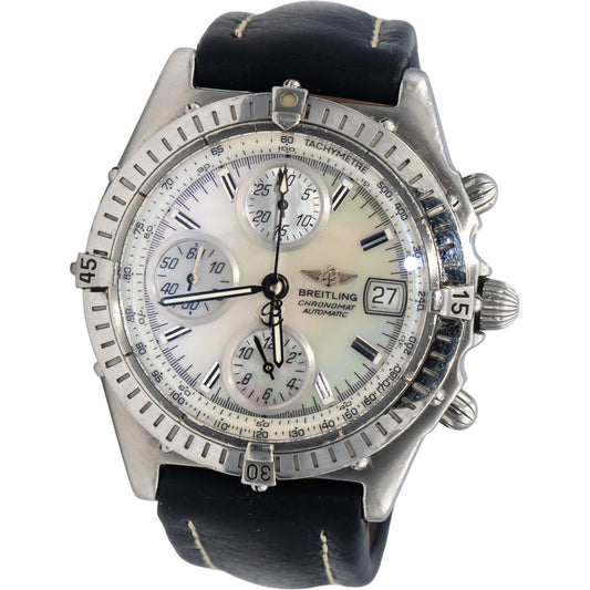 BREITLING Stainless Steel Chronomat A13350 Automatic Men's Watch