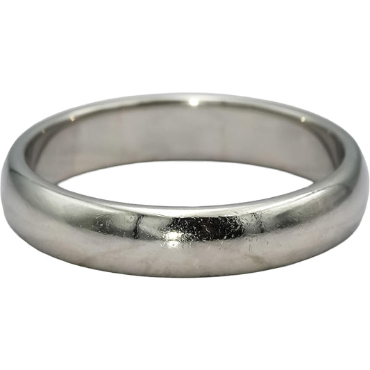 TIFFANY & CO. Platinum Men's Wedding Band Ring Size 9.75