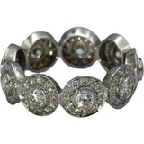 TIFFANY & CO. Platinum VS Diamond Soleste Ring 1.50CT Size 4 Retail 11000