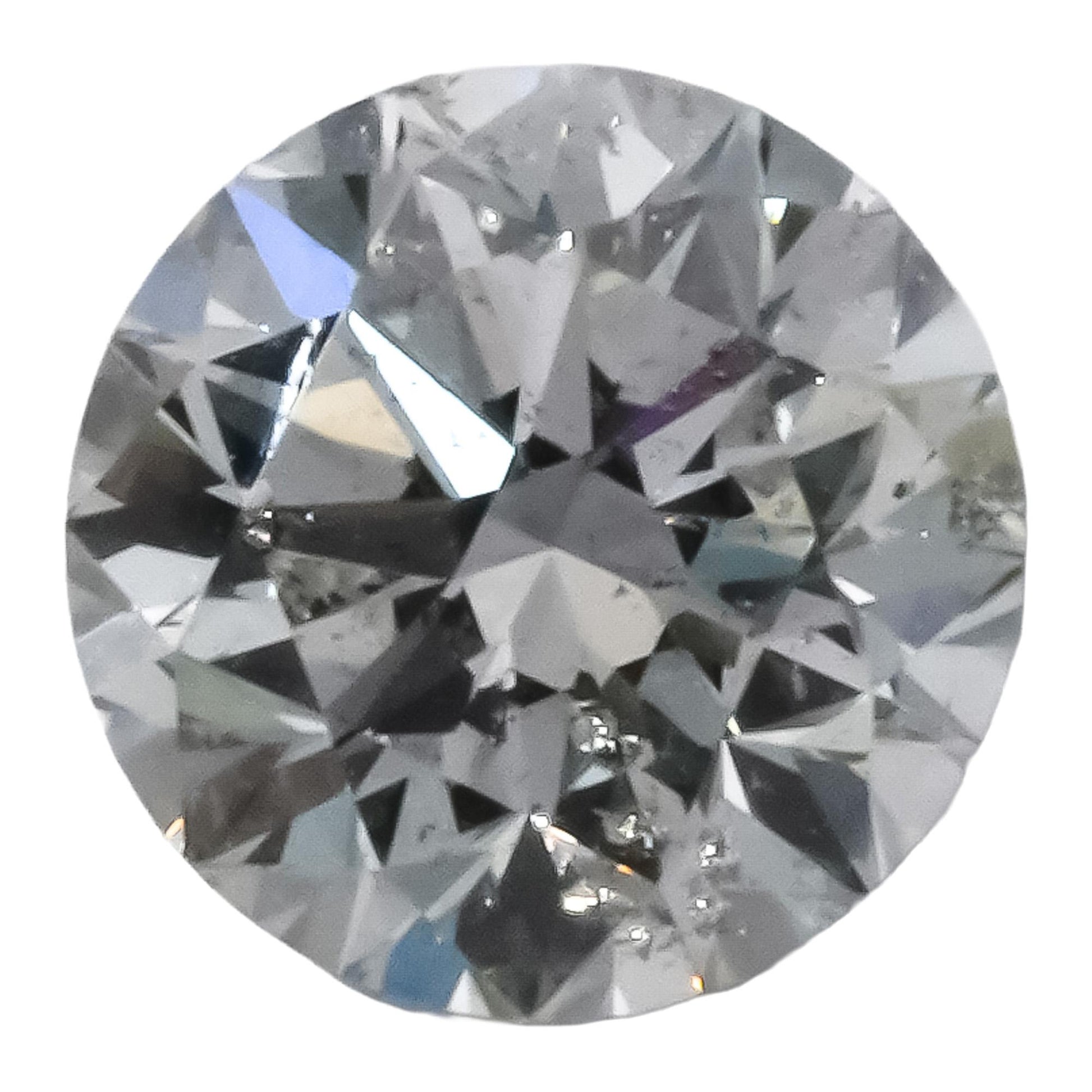 GIA Certified I1/D Round Cut Natural Diamond Loose Stone 1.50CT
