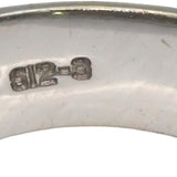 LE VIAN 14k White Gold Round Diamond Ring 1.50CT Size 6.75 $4200 Retail