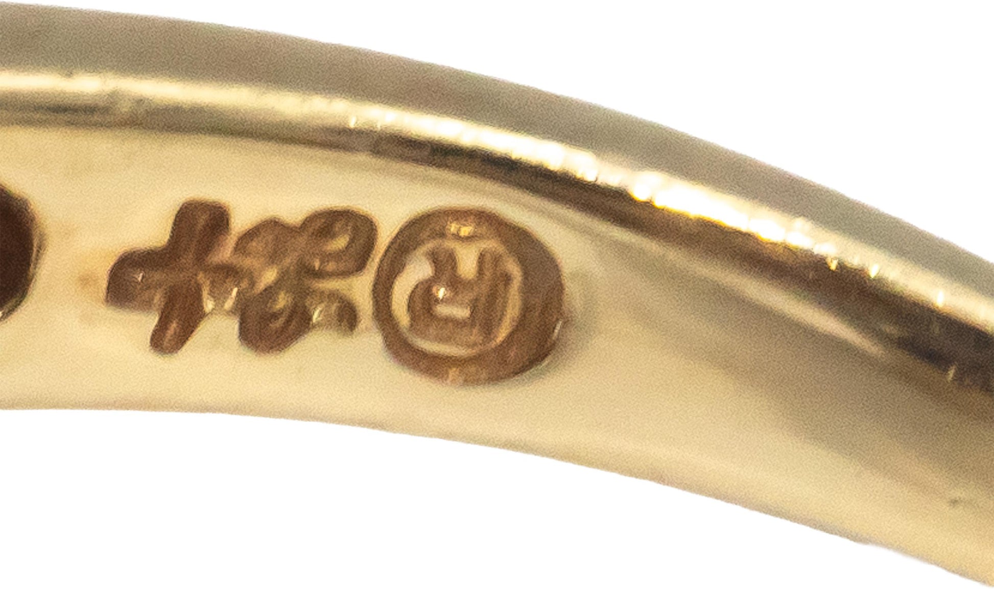 10k Yellow Gold Jewelry 0.75CT Diamond and Sapphire Cocktail Ring Size 6.5