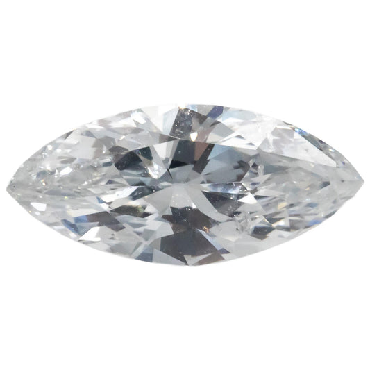 GIA Certified 0.84CT SI2/D Marquise Cut Loose Diamond