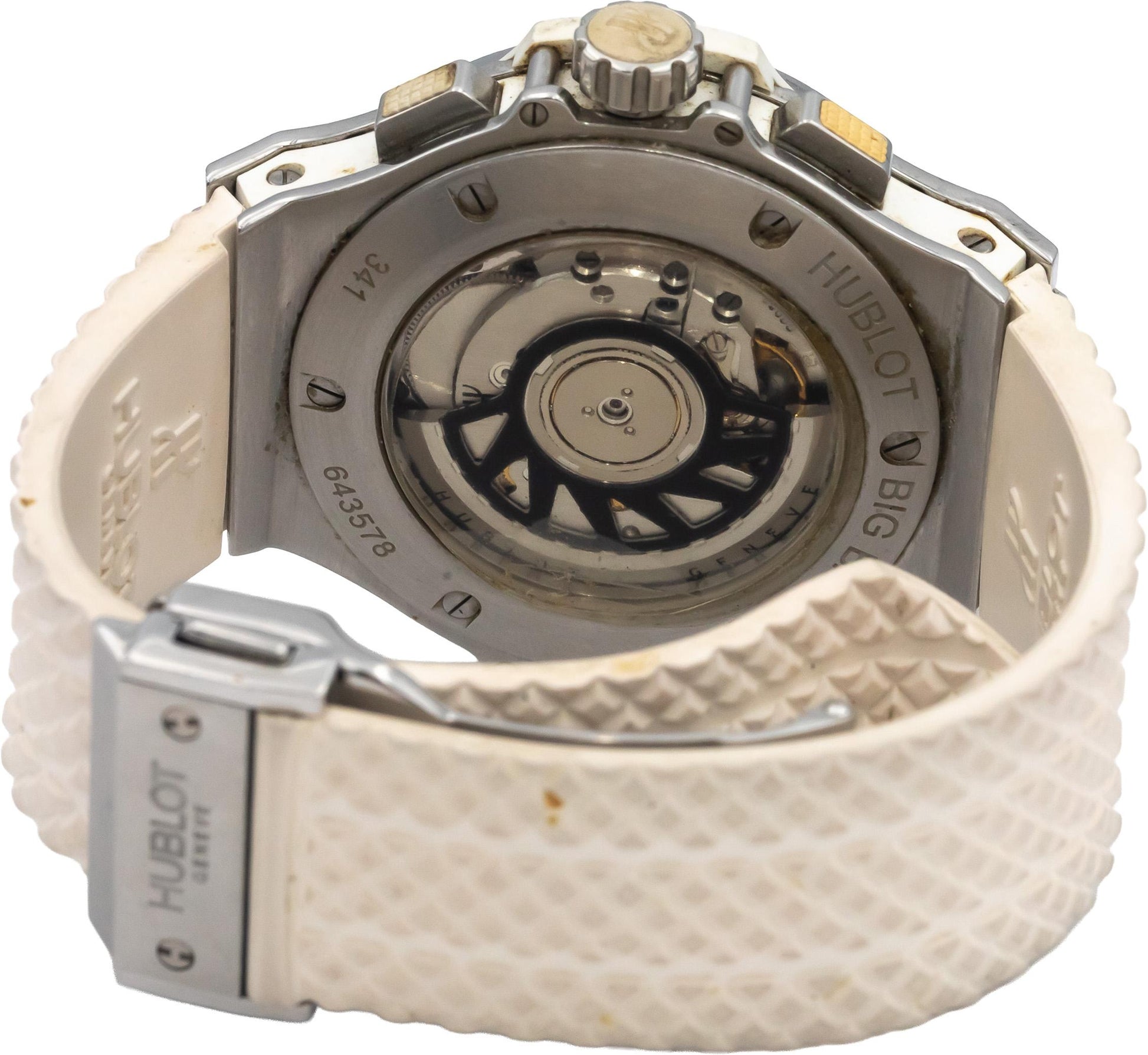 HUBLOT Big Bang Stainless Steel Diamond Chronograph Automatic Watch 41mm