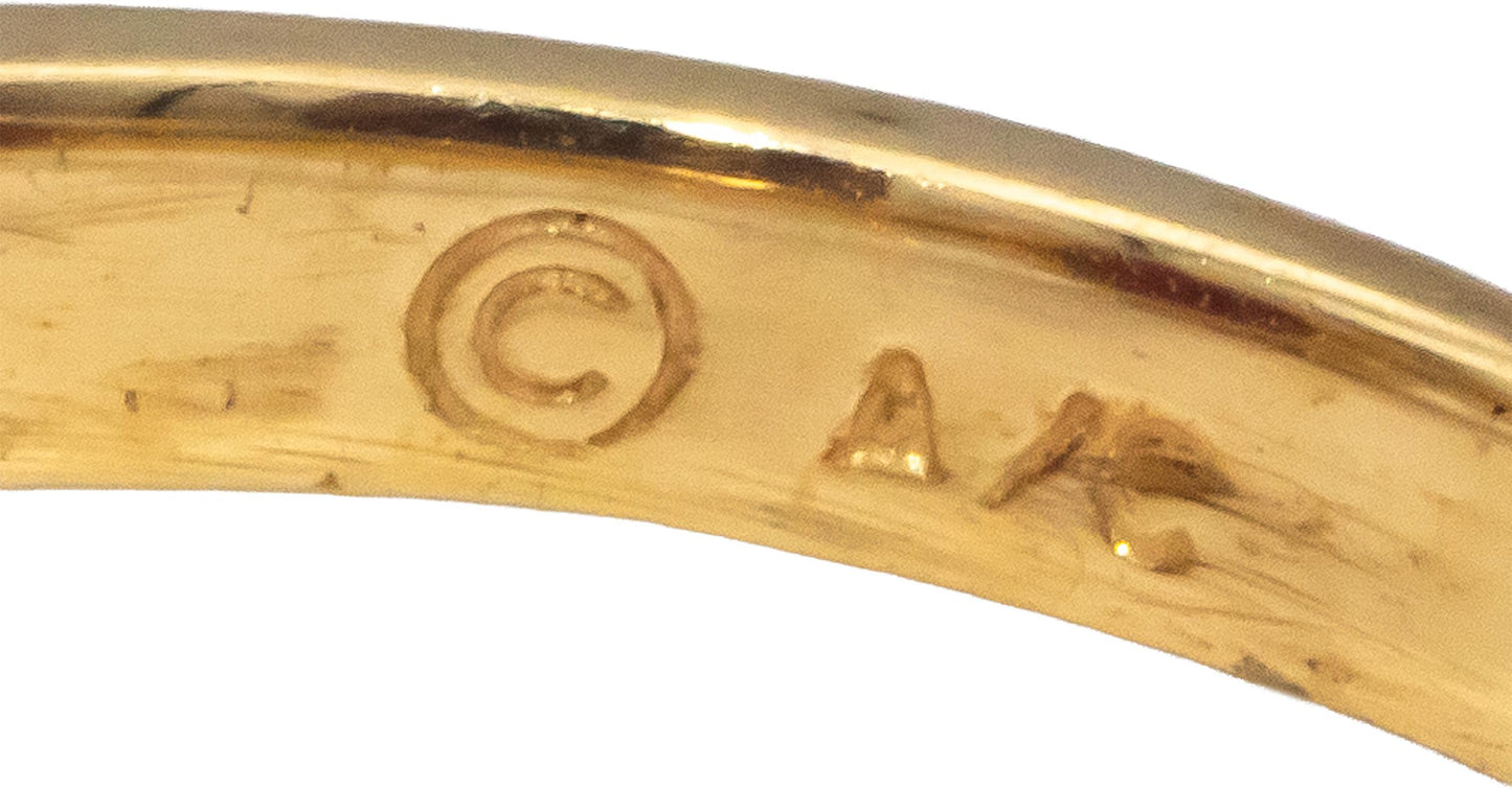 14k Yellow Gold Oval Ruby Round Diamond Cocktail Ring 4.93CTW Size 7