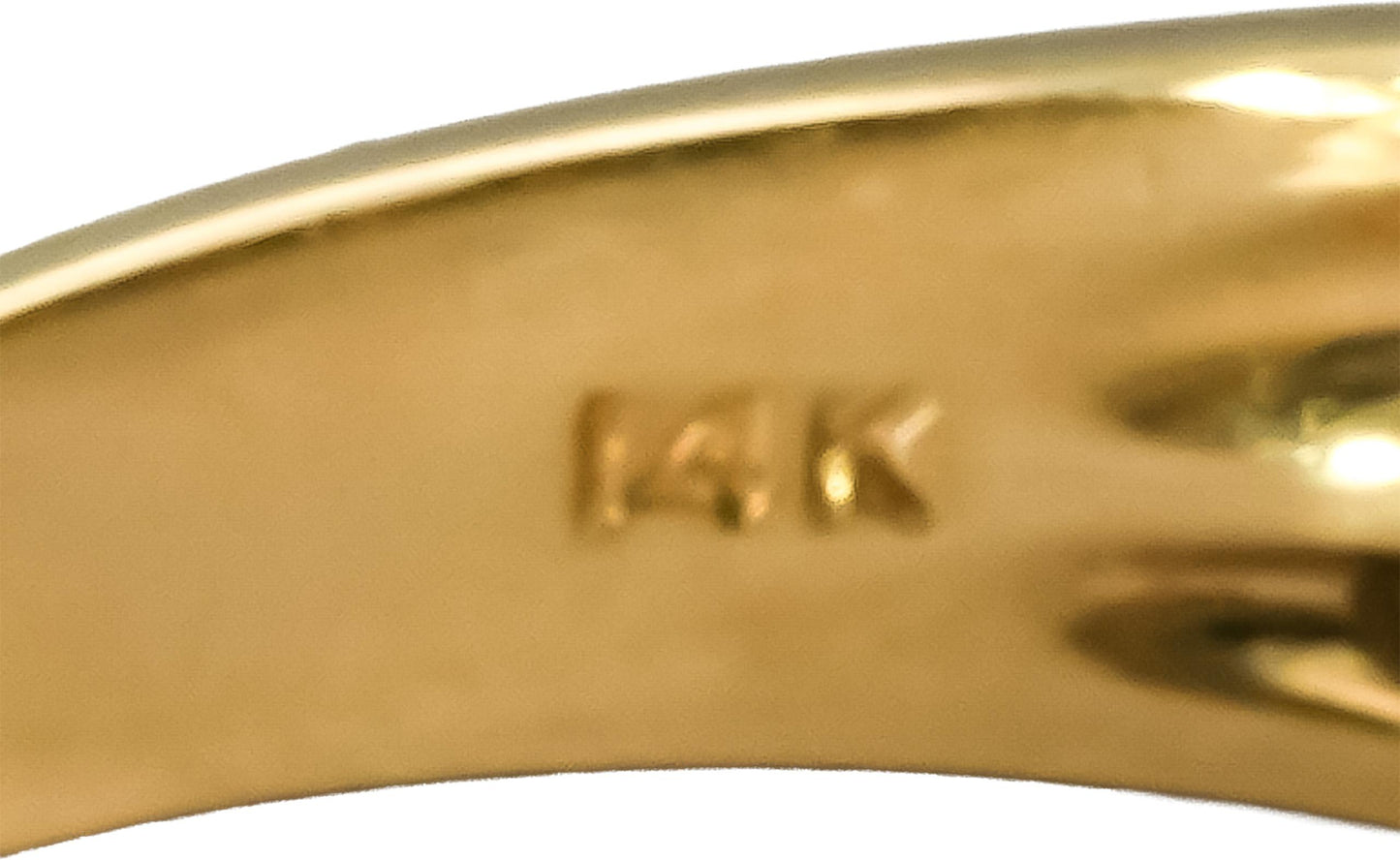 BH EFFY 14k Yellow Gold Diamond and Sapphire Band Ring 1.15CT Size 7.25